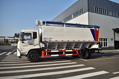 Bulk feed truck operation video 2