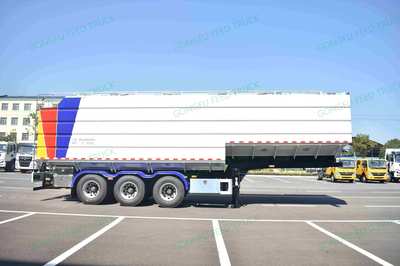 57CBM Animal Feed Semitrailer without truck pictures